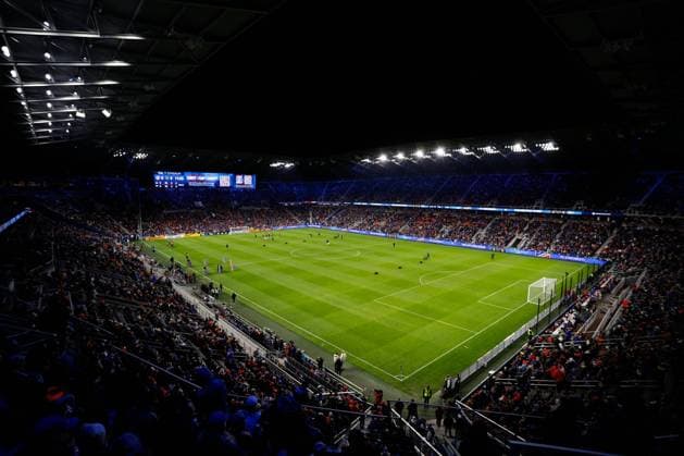 CINCINNATI, OH - NOVEMBER 25: A general view of TQL Stadium before the eastern conference semifinal match against Philadelphia Union and FC Cincinnati on November 25, 2023, at TQL Stadium in Cincinnati, OH. (Photo by Ian Johnson Icon Sportswire) SOCCER: NOV 25 MLS, Fussball Herren, USA Eastern Conference Semifinal - FC Cincinnati vs Philadelphia Union EDITORIAL USE ONLY Icon231125050