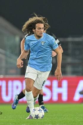 Foto Alfredo Falcone LaPresse 28 Novembre 2023 - Roma, Italia - calcio - Lazio vs Celtic - Uefa Champions League 2023-2024 Girone E - Stadio Olimpico di Roma. Nella foto:Matteo Guendouzi (8 SS Lazio) Foto Alfredo Falcone LaPresse November 28, 2023 Rome, Italy - sport, soccer - Lazio vs Celtic - Uefa Champions League 2023-2024 Group E - Olimpic Stadium & xee;n Rome. In the pic: Matteo Guendouzi (8 SS Lazio)  Copyright: xAlfredoxFalcone LaPressex