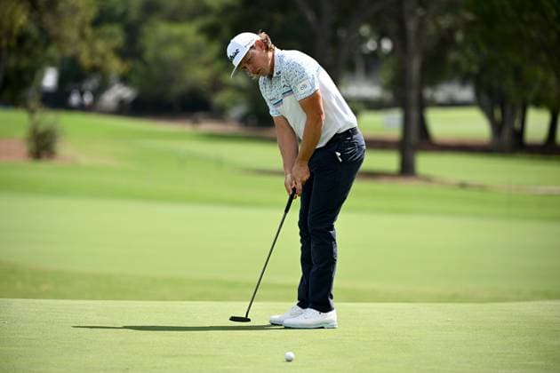 GOLF AUSTRALIAN OPEN, Cam Smith of Australia putts during the Pro-Am ahead of the Australian Open 2023 at the Australian Golf Club in Sydney, Wednesday, November 29, 2023. ( NO ARCHIVING, EDITORIAL USE ONLY, NO USE IN BOOKS WITHOUT CONSENT SYDNEY NEW SOUTH WALES AUSTRALIA  Copyright: xDANxHIMBRECHTSx 20231129001871295366