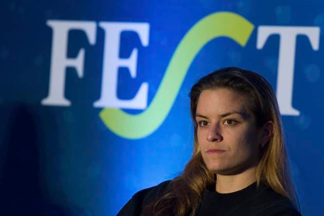 Tennisfest GNP 2023 press conference, PK, Pressekonferenz November 28, 2023, Mexico City, Mexico: Maria Sakkari of Greece, speaks to the media during a press conference prior to the Tennisfest GNP 2023 at Hayat Regency Hotel. on November 28, 2023 in Mexico City, Mexico. (Photo by Carlos Tischler Eyepix Group) Copyright: xCarlosxTischler xEyepixxGroupx CT_28112023_106028
