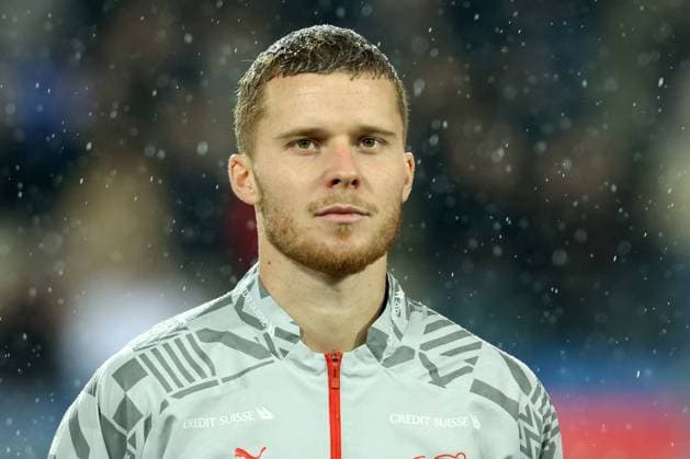 NICO ELVEDI, Svizzera, Qualificazioni europee, Euro Qualyfing, Euro 2024, Swiss vs Kosovo 1-1, 18-11-2023, Primo piano, Head shot QUALIFICAZIONI EUROPEE 2023-24 EURO 2024 SVIZZERA-KOSOVO 1-1
