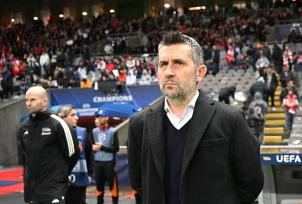 Sport Bilder des Tages Fussball, Herren, Saison 2023 2024, UEFA Champions League (Gruppe C, 5. Spieltag), SC Sporting Braga - 1. FC Union Berlin, Trainer Nenad Bjelica (1. FC Union Berlin), 29.11. 2023, Copyright: xMatthiasxKochx