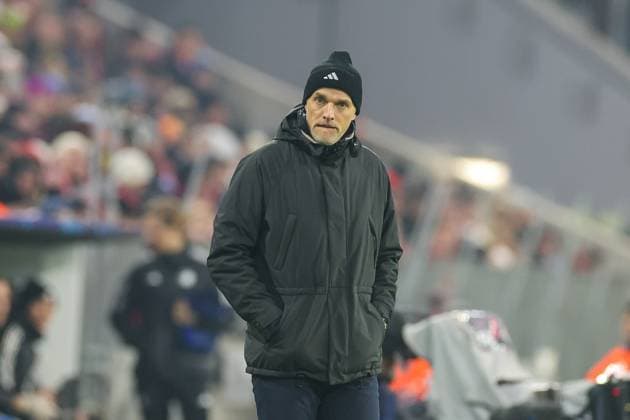Chef-Trainer Thomas Tuchel (FC Bayern Muenchen), FC Bayern Muenchen vs. FC Kopenhagen, Champions League, Fussball, Vorrunde, Rueckspiel, 29.11.2023 Muenchen Bayern Deutschland