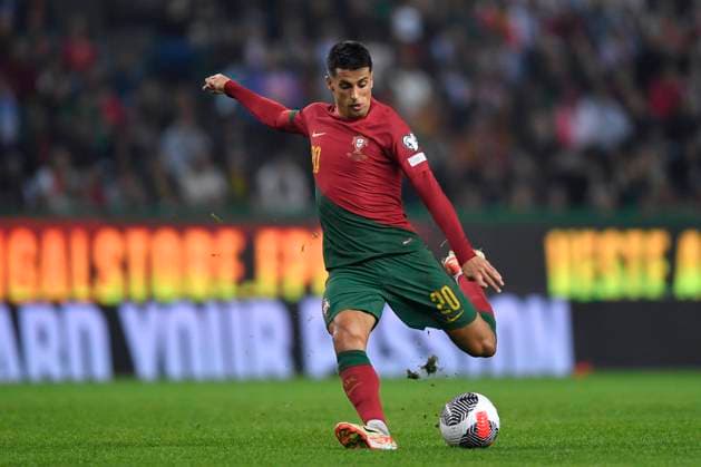 Portugal V Iceland: Group J - UEFA EURO, EM, Europameisterschaft,Fussball 2024 European Qualifiers Joao Cancelo of Portugal is in action during the Group J - UEFA EURO 2024 European Qualifiers match between Portugal and Iceland at Estadio Jose Alvalade in Lisbon, Portugal, on November 19, 2023. Lisbon Portugal  Copyright: xAlexxNicodimx originalFilename:nicodim-portugal231119_nphOu.jpg