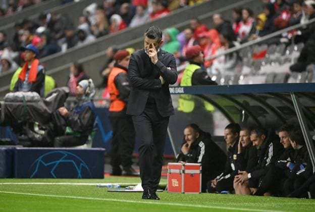 Fussball, Herren, Saison 2023 2024, UEFA Champions League (Gruppe C, 5. Spieltag), SC Sporting Braga - 1. FC Union Berlin (1:1), Trainer Nenad Bjelica (1. FC Union Berlin), 29.11. 2023, Copyright: xMatthiasxKochx
