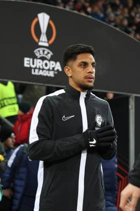 SOCCER - UEFA EL, Sturm vs Czestochowa GRAZ,AUSTRIA,30.NOV.23 - SOCCER - UEFA Europa League, group stage, SK Sturm Graz vs Rakow Czestochowa. Image shows Manprit Sarkaria (Sturm).  GEPAxpictures xChrisxBauer