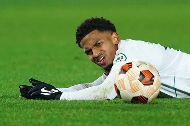Fußball, EL, Atalanta Bergamo - Sporting Lissabon Foto Spada LaPresse 30 Novembre 2023 - Bergamo , Italia - calcio - Atalanta vs Sporting Lisbona - Europa League 2023 2024 - Stadio Gewis Nella foto:Marcus Edwards (Sporting CP 30 November , 2023 Bergamo , Italy - sport, calcio - Atalanta vs Sporting Lisboa , Europa League 2023 2024 - Gewis Stadium - In the pic : Marcus Edwards (Sporting CP  Copyright: xSpada LaPressex