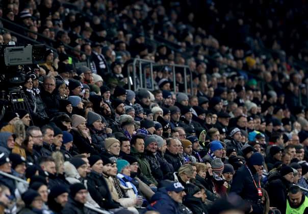 SOCCER - UEFA EL, Sturm vs Czestochowa GRAZ,AUSTRIA,30.NOV.23 - SOCCER - UEFA Europa League, group stage, SK Sturm Graz vs Rakow Czestochowa. Image shows fans.  GEPAxpictures xHansxOberlaender