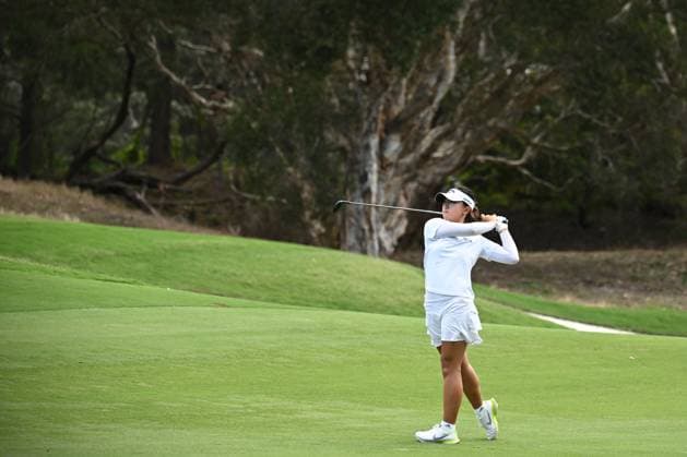 GOLF AUSTRALIAN OPEN, Rachel Lee on the 14th during Round 2 of the Australian Open 2023 at the Australian Golf Club in Sydney, Friday, December 1, 2023. ( NO ARCHIVING, EDITORIAL USE ONLY, NO USE IN BOOKS WITHOUT CONSENT SYDNEY NEW SOUTH WALES AUSTRALIA  Copyright: xDANxHIMBRECHTSx 20231201001872228912