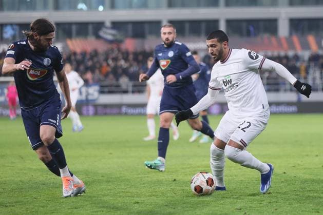 TSC BACKA TOPOLA vs WEST HAM SAID BENRAHMA football TSC Backa Topola vs West Ham UEFA Europa league TSC arena stadium, Backa Topola, Serbia 30.11.2023 Foto: FOOTBALL, UEFA EUROPA LEAGUE, TSC BACKA TOPOLA, West Ham Backa Topola TSC Arena Serbia Copyright: xMarkoxMetlas xMNxPressx