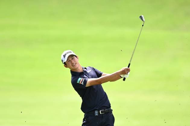 GOLF AUSTRALIAN OPEN, Rikuya Hoshino of Japan plays a shot from the 12th fairway during Round 2 of the Australian Open 2023 at the Australian Golf Club in Sydney, Friday, December 1, 2023. ( NO ARCHIVING, EDITORIAL USE ONLY, NO USE IN BOOKS WITHOUT CONSENT SYDNEY NEW SOUTH WALES AUSTRALIA  Copyright: xDANxHIMBRECHTSx 20231201001872266743