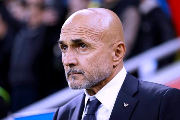 SPALLETTI Luciano Trainer Team Italien UEFA Fussball EURO2024 Qualifikation Spiel Ukraine - Italien 0 : 0 am 20.11.2023 in Leverkusen DFL REGULATIONS PROHIBIT ANY USE OF PHOTOGRAPHS as IMAGE SEQUENCES and or QUASI-VIDEO Copyright: xLacixPerenyix