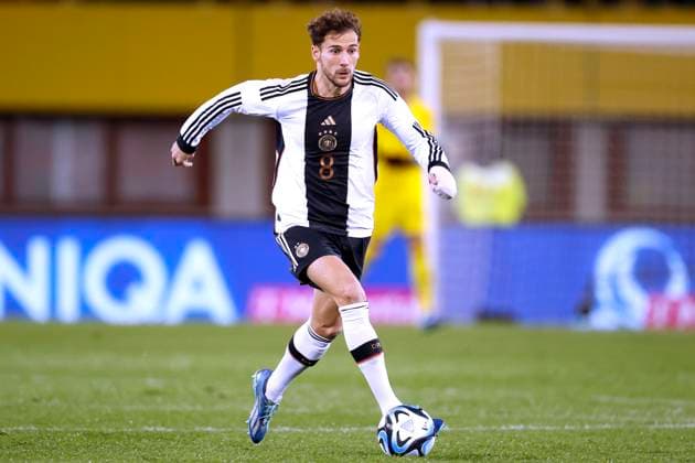 GORETZKA Leon Team Deutschland DFB Freundschaftsspiel Oesterreich - Deutschland 2 :0 am 21.11.2023 in Wien DFL REGULATIONS PROHIBIT ANY USE OF PHOTOGRAPHS as IMAGE SEQUENCES and or QUASI-VIDEO Copyright: xLacixPerenyix