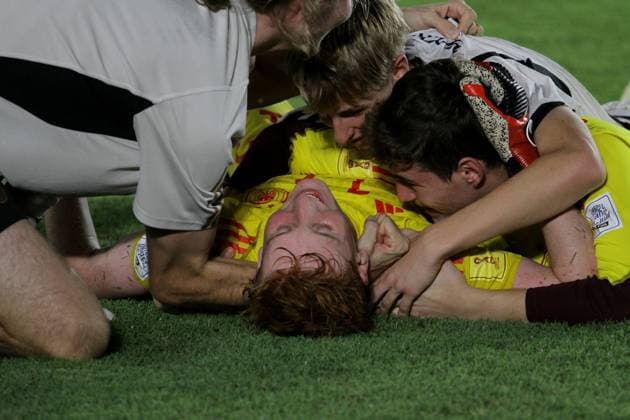 December 2, 2023, Surakarta, Central Java, Indonesia: German national team, Nationalteam players celebrate their victory over France during FIFA U-17 World Cup Final match between Germany and France at Manahan Stadium. Surakarta Indonesia - ZUMAb228 0370476284st Copyright: xAnggaxBudhiyantox