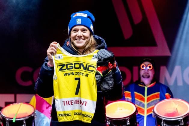 ALPINE SKIING - FIS WC Mont-Tremblant MONT-TREMBLANT,CANADA,02.DEC.23 - ALPINE SKIING - FIS World Cup, giant slalom, ladies, bib draw. Image shows Sara Hector (SWE).  GEPAxpictures xMaticxKlansek