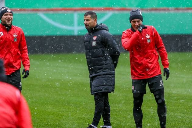 Dimitrios Grammozis (Trainer 1.FC Kaiserslautern), Training, 1. FC Kaiserslautern , Fussball, 2. Bundesliga, Saison 2023 2024, 04.12.2023 Dimitrios Grammozis (Trainer 1.FC Kaiserslautern), Training, 1. FC Kaiserslautern , Fussball, 2. Bundesliga, Saison 2023 2024, 04.12.2023 Kaiserslautern