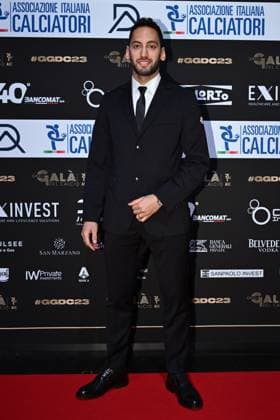 Fußball, Italien, Gran Gala del Calcio AIC in Mailand Db Milano 04 12 2022 - Gran Gala del Calcio Aic 2023 foto Daniele Buffa Image nella foto: Hakan Calhanoglu 