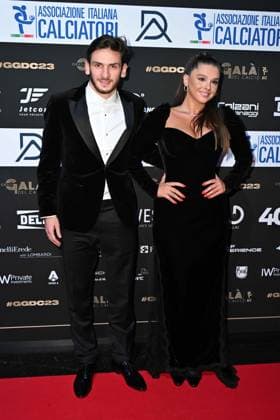 Milan, Red carpet Great football gala - AIC Milan, Red carpet Gran gala del calcio - AIC In the photo: Khvicha Kvaratskhelia Milan Italy  Copyright: xIPA ABACAx