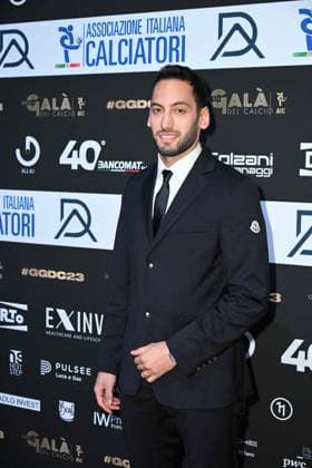 Milan, Red carpet Great football gala - AIC Milan, Red carpet Grand football gala - AIC In the photo: Hakan Ã?alhanoÄülu Milan Italy  Copyright: xIPA ABACAx