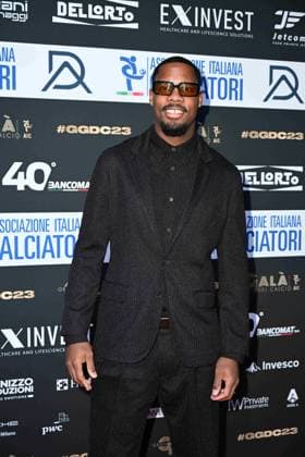 Milan, Red carpet Great football gala - AIC Milan, Red carpet Gran gala del calcio - AIC In the photo: Mike Peterson Maignan Milan Italy  Copyright: xIPA ABACAx