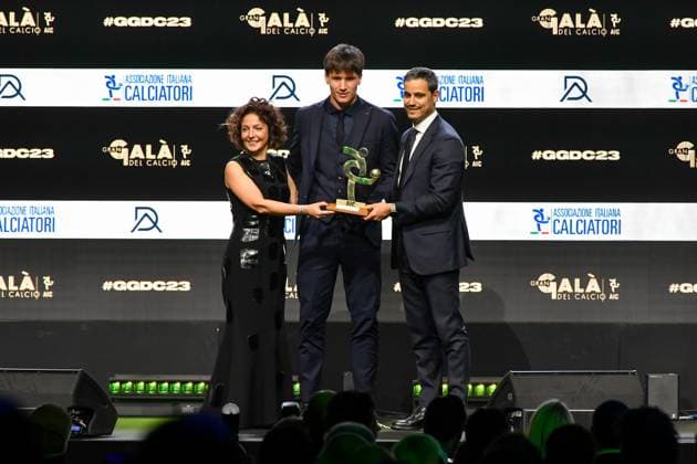 Photo Claudio Furlan LaPresse 04-12-2023 Milan, Italy - Grand Football Gala organized by AIC  Copyright: xClaudioxFurlan LaPressex