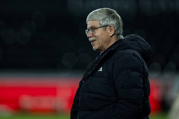UEFA Women’s Nations League: Wales - Deutschland; 05.12.2023 Ralph-Uwe Schaffert (DFB-Vizepräsident) UEFA Women’s Nations League, Wales - Deutschland, Swansea, Swansea Stadium am 05.12.2023 Copyright: xBEAUTIFULxSPORTS Wunderlx
