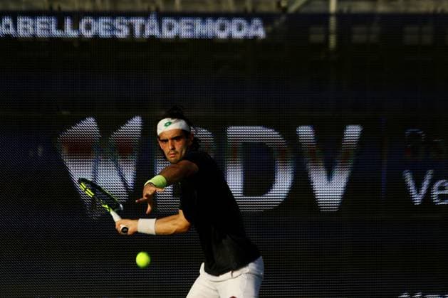 December 5, 2023, Puerto Cabello, Carabobo, Venezuela: December 05, 2023. Juan Bautista Torres, from Argentina, participates in the Dracula Open international tennis tournament in the city of Puerto Cabello, Venezuela. Photo: Puerto Cabello Venezuela - ZUMAhe3_ 0372151293st Copyright: xJuanxCarlosxHernandezx