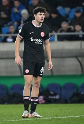 06.12.2023, xjhx, Fussball DFB Pokal 1 8 Finale, 1.FC Saarbruecken - Eintracht Frankfurt emspor, v.l. Nacho Ferri of Eintracht Frankfurt FREISTELLER (DFL DFB REGULATIONS PROHIBIT ANY USE OF PHOTOGRAPHS as IMAGE SEQUENCES and or QUASI-VIDEO) Saarbruecken
