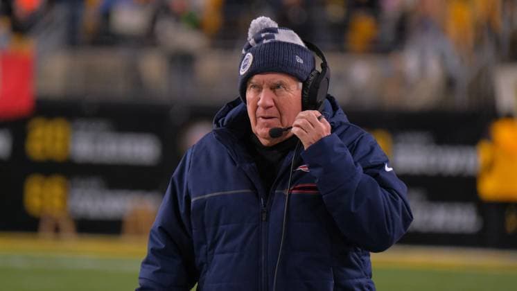 DEC 07, 2023: Head Coach Bill Belichick during the Pittsburgh Steelers vs New England Patriots game in Pittsburgh, PA. CSM Pittsburgh USA - ZUMAcp5_ 20231207_faf_cp5_115 Copyright: xJasonxPohuskix