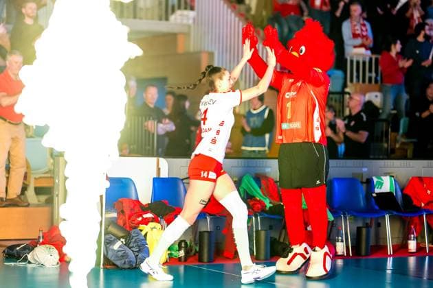 VBL Volleyball-Bundesliga; SC Potsdam - Alianz MTV Stuttgart; 9.12.2023 VBL Volleyball-Bundesliga; SC Potsdam - Allianz MTV Stuttgart; 9.12.2023 Copyright: xBEAUTIFULxSPORTS NicolxMarschallx