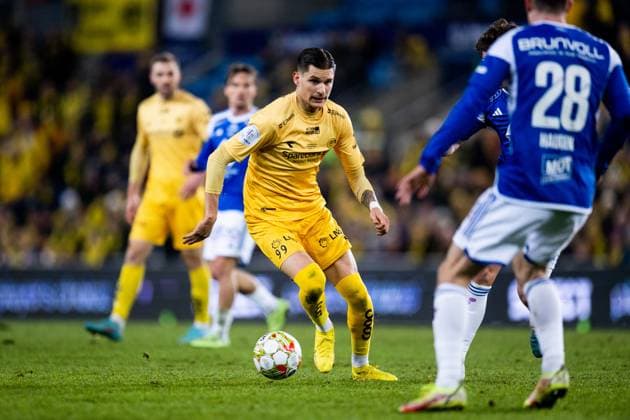 231209 Nino Zugelj of Bodo Glimt during the cup final match between Bodo Glimt and Molde on December 9, 2023 in Oslo. Photo: Jon Olav Nesvold BILDBYRAN COP 217 JE0076 fotboll football soccer fotball nm bodo glimt bodo glimt molde bbeng Copyright: JONxOLAVxNESVOLD BB231209JE144