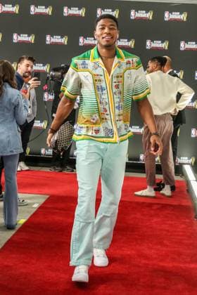 LAS VEGAS, NV - DECEMBER 9: Rui Hachimura arriving at the NBA, Basketball Herren, USA In-Season Tournament Finals Arrivals at the T Mobile Arena in Las Vegas, Nevada, on December 9, 2023. Copyright: xDeeCeexCarterx