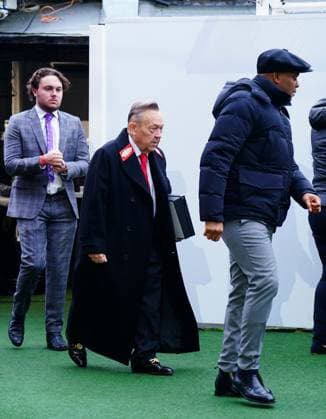 West Ham Chairman David Sullivan Fulham v West Ham United, Premier League, Football, Craven Cottage, London, UK - 10 Dec 2023 EDITORIAL USE ONLY No use with unauthorised audio, video, data, fixture lists, club league logos or live services. Online in-match use limited to 120 images, no video emulation. No use in betting, games or single club league player publications.  Copyright: xJavierxGarcia Shutterstockx 14249296gt