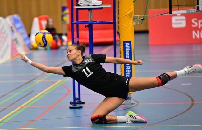 11.12.2023 - Volleyball - 2. Bundesliga Damen Frauen - Saison 2023 2024 - TV Suspa Altdorf - BSP MTV Stuttgart - - xwoxzix - Anaiya Campbell (11, MTV Stuttgart )