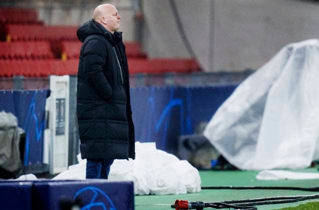 Sports director Peter Christiansen during FC Copenhagen training on Monday 11 December 2023. FC Copenhagen meets Turkish Galatasaray in the Champions League on Tuesday. (Photo: Liselotte Sabroe Ritzau Scanpix) , Copenhagen Denmark