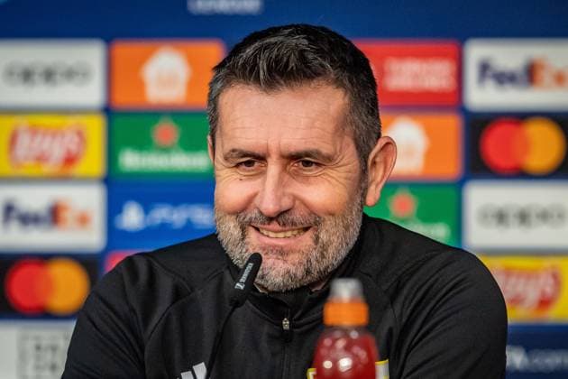 UEFA Champions League: Pressekonferenz und Training 1. FC Union Berlin. Berlin, 11.12.2023 Nenad Bjelica (Trainer 1. FC Union Berlin) UEFA Champions League: Pressekonferenz und Training 1. FC Union Berlin vor dem Spiel 1. FC Union Berlin vs Real Madrid, Olympiastadion, Berlin, 11.12.2023 Copyright: xBEAUTIFULxSPORTS LucianoxLimax