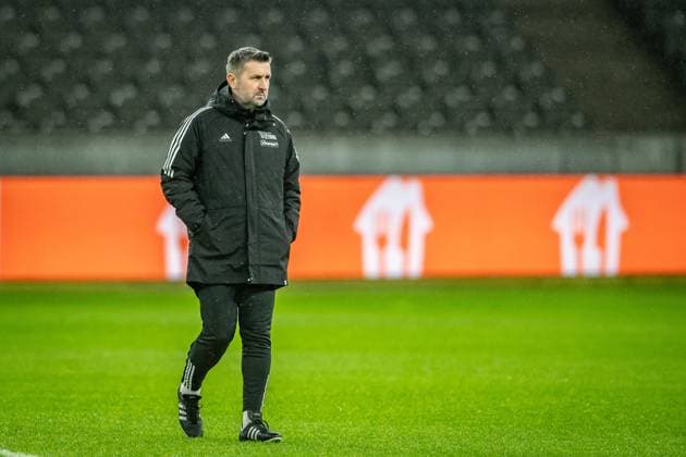 UEFA Champions League: Pressekonferenz und Training 1. FC Union Berlin. Berlin, 11.12.2023 Nenad Bjelica (Trainer 1. FC Union Berlin) UEFA Champions League: Pressekonferenz und Training 1. FC Union Berlin vor dem Spiel 1. FC Union Berlin vs Real Madrid, Olympiastadion, Berlin, 11.12.2023 Copyright: xBEAUTIFULxSPORTS LucianoxLimax