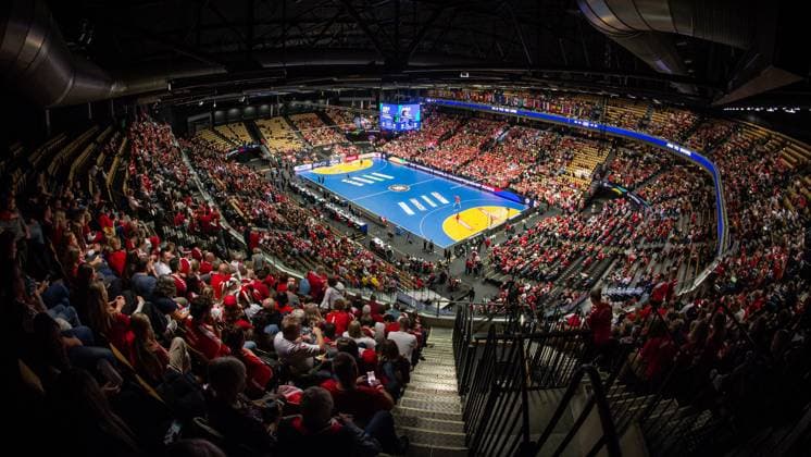Germany v Denmark, IHF Women™s World Handball Championship 2023, Herning, Denmark Herning, Denmark. 11th, December 2023. The Jyske Bank Boxen seen at the IHF World Handball Championship 2023 match between Germany and Denmark in Herning. Herning Denmark  Copyright: xGonzalesxPhoto MortenxKjaerx