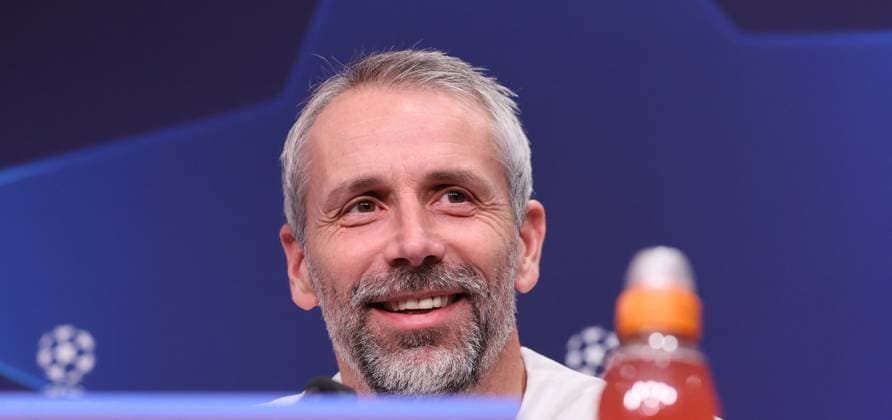 RB Leipzig PK Champions League Leipzig, 12.12.2023, RB Akademie, UEFA Champions League , RB Leipzig - Pressekonferenz am Vortag von RBL v. Young Boys Bern , Im Bild: Trainer Marco Rose (RB Leipzig) ,