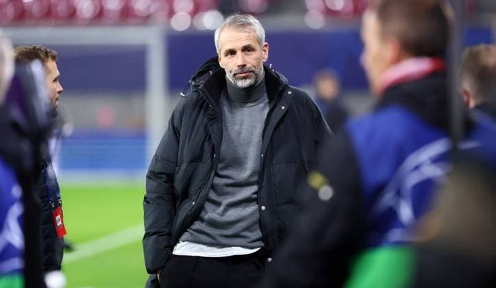 RB Leipzig - Young Boys Bern Champions League Leipzig, 13.12.2023, Red Bull Arena, Fussball , UEFA Champions League, Gruppe G , 6. Spieltag, RB Leipzig vs. Young Boys Bern , Im Bild: Trainer Marco Rose, RB Leipzig. , Foto nur zur redaktionellen Nutzung bestimmt! . , UEFA regulations prohibit any use of photographs as image sequences and or quasi-video ,