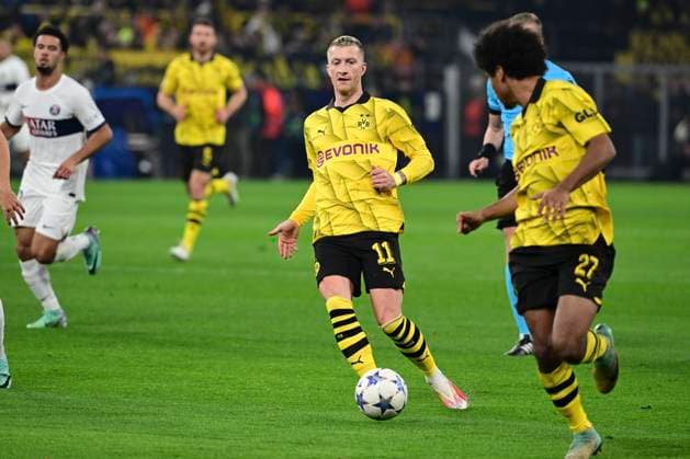 Marco Reus 11 (Borussia Dortmund), Borussia Dortmund vs. Paris Saint-Germain, Fussball, Champions League, Gruppenphase, 13.12.2023 Dortmund Nordrhein-Westfalen Deutschland