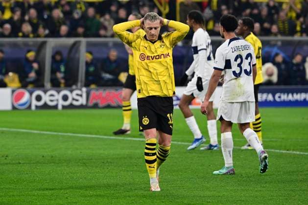 Marco Reus 11 (Borussia Dortmund), Borussia Dortmund vs. Paris Saint-Germain, Fussball, Champions League, Gruppenphase, 13.12.2023 Dortmund Nordrhein-Westfalen Deutschland