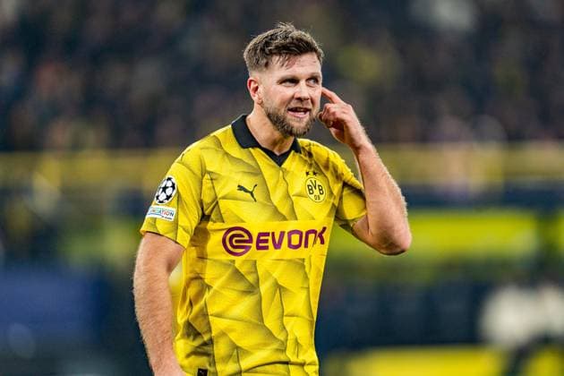 Niclas Fuellkrug (Borussia Dortmund, 14) Borussia Dortmund vs. Paris Saint-Germain, Fussball, UEFA Champions League, 6. Spieltag, 13.12.2023 DFL REGULATIONS PROHIBIT ANY OUSE OF PHOTOGRAPHS AS IMAGE SEQUENCES AND OR QUASI-VIDEO Borussia Dortmund vs. Paris Saint-Germain, Fussball, UEFA Champions League, 6. Spieltag, 13.12.2023 Dortmund Copyright: xEibner-Pressefoto BahhoxKarax EP_BVB