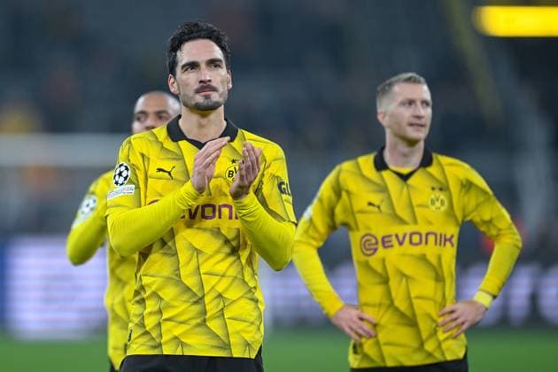 13.12.2023, Fussball, UCL, UEFA Champions League, Gruppenphase, 6. Spieltag, Saison 2023 2024, Borussia Dortmund - Paris St. Germain, Mats Hummels (Borussia Dortmund) xRHR-FOTO TKx Copyright: TeresaxKroeger RHR-FOTOx RHR-FOTO TK