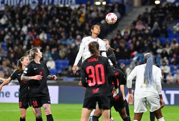 Wendie Renard (lyon) FOOTBALL: Olympique Lyonnais FÂŽminines vs SK Brann - Ligue des Champions FÂŽminine - 13 12 2023 FredericChambert Panoramic 