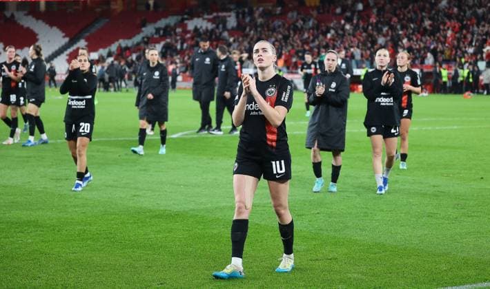 Laura Freigang (Eintracht Frankfurt 10), Benfica Lissabon vs. Eintracht Frankfurt, Saison 2023-24, Fussball, UEFA Womens Champions League, Gruppe A, 3. Spieltag, 13.12.2023, Benfica Lissabon vs. Eintracht Frankfurt, Saison 2023-24, Fussball, UEFA Womens Champions League, Gruppe A, Gruppenphase, 3. Spieltag, 13.12.2023, Lissabon Copyright: xJoergxNiebergall Eibner-Pressefox EP_JNL