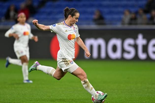 Sara Dabritz (lyon) FOOTBALL: Olympique Lyonnais FÂŽminines vs SK Brann - Ligue des Champions FÂŽminine - 13 12 2023 FredericChambert Panoramic 