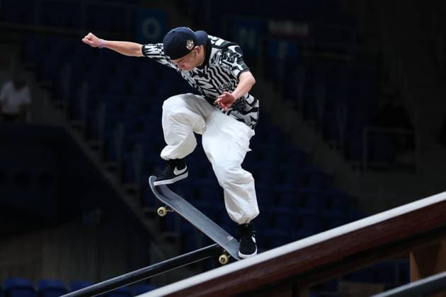 Sport Themen der Woche KW50 Sport Bilder des Tages Sora Shirai (JPN), DECEMBER 14, 2023 - Skateboarding : World Skateboarding Tour Tokyo Street 2023 World Championship, WM, Weltmeisterschaft Men s Pre-Seeded Practice at Ariake Coliseum, Tokyo, Japan. Noxthirdxpartyxsales  (238360996)