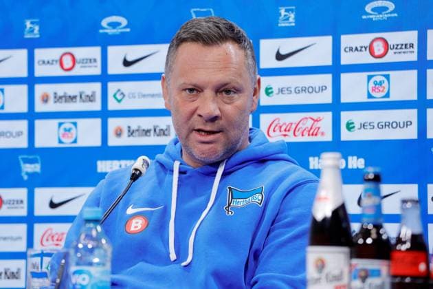 Deutschland, Berlin, Sportpark, GER, 2.FBL, Hertha BSC, Saison 2023 24, Pressekonferenz vor dem Heimspiel gegen den VfL Osnabrück, Foto:Cheftrainer Pál Dárdai