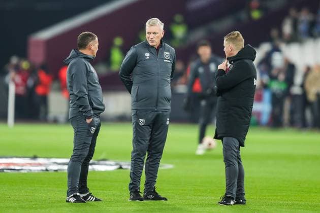 West Ham United FC v SC Freiburg West Ham United manager David Moyes during the West Ham United FC v SC Freiburg UEFA Europa League Group A match at London Stadium, London, England, United Kingdom on 14 December 2023 Editorial Use Only Copyright: xIMAGO EveryxSecondxMediax ESM-0874-0016
